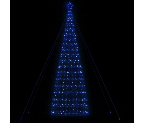 Árbol de Navidad LED 1534 LEDs azul 503 cm