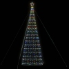 Árbol de Navidad LED 1534 LEDs de colores 503 cm