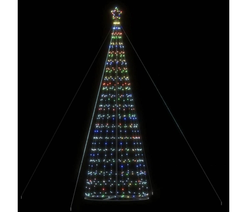 Árbol de Navidad LED 1534 LEDs de colores 503 cm