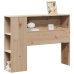 Cabecero de cama con almacenaje madera maciza de pino 75 cm