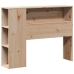 Cabecero de cama con almacenaje madera maciza de pino 75 cm