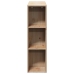Cabecero de cama con almacenaje madera maciza de pino 75 cm