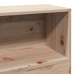 Cabecero de cama con almacenaje madera maciza de pino 75 cm