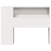 Cabecero de cama almacenaje madera maciza pino blanco 75 cm