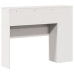 Cabecero de cama almacenaje madera maciza pino blanco 75 cm