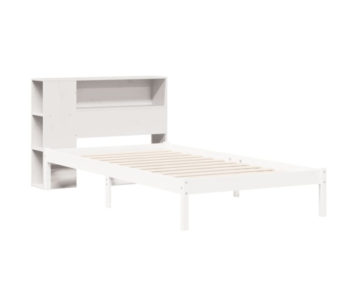 Cabecero de cama almacenaje madera maciza pino blanco 75 cm