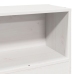 Cabecero de cama almacenaje madera maciza pino blanco 75 cm
