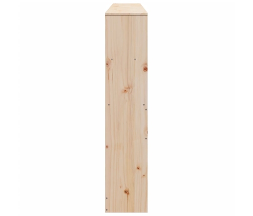 Cabecero de cama con almacenaje madera maciza de pino 200 cm