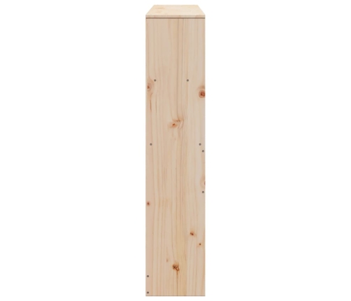 Cabecero de cama con almacenaje madera maciza de pino 160 cm