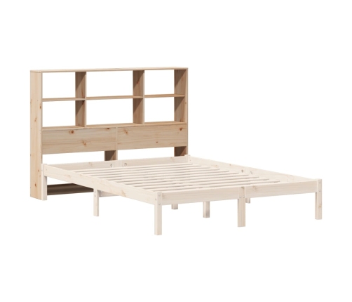 Cabecero de cama con almacenaje madera maciza de pino 160 cm