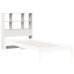 Cabecero de cama almacenaje madera maciza pino blanco 100 cm