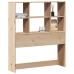 Cabecero de cama con almacenaje madera maciza de pino 90 cm