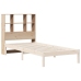 Cabecero de cama con almacenaje madera maciza de pino 90 cm