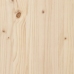 Cabecero de cama con almacenaje madera maciza de pino 90 cm
