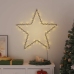 Luces de Navidad Silueta de Estrella 50 LEDs blanco cálido