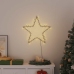 Luces de Navidad Silueta de Estrella 80 LEDs blanco cálido