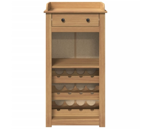 Mueble botellero Panama madera maciza de pino 57x40x111,5 cm