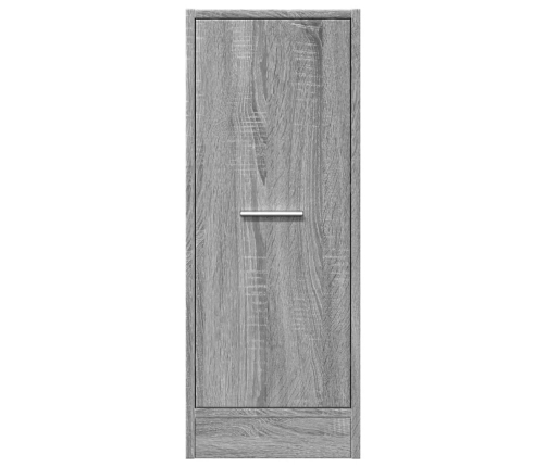 Armario botiquín madera ingeniería gris Sonoma 30x41x77,5 cm