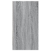 Armario botiquín madera ingeniería gris Sonoma 40x41x77,5 cm