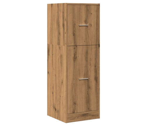 Armario botiquín madera ingeniería roble artisian 40x41x118 cm