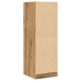 Armario botiquín madera ingeniería roble artisian 40x41x118 cm
