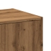 Armario botiquín madera ingeniería roble artisian 40x41x118 cm