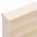 Vitrina de madera para coleccionistas con puertas 40x8,5x37 cm