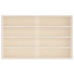 Vitrina de madera para coleccionistas con puertas 60x8,5x37 cm