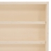 Vitrina de madera para coleccionistas con puertas 60x8,5x37 cm