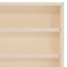 Vitrina de madera para coleccionistas con puertas 100x8,5x37 cm