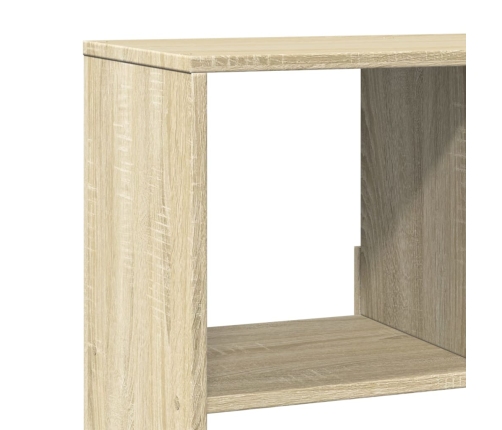 Estantería de madera de ingeniería roble Sonoma 100x33x125,5 cm