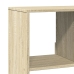 Estantería de madera de ingeniería roble Sonoma 100x33x125,5 cm