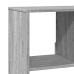 Estantería de madera de ingeniería gris Sonoma 100x33x125,5 cm