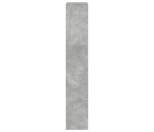 Estantería madera de ingeniería gris hormigón 100x33x187,5 cm