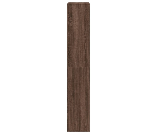 Estantería de madera de ingeniería marrón roble 100x33x187,5 cm