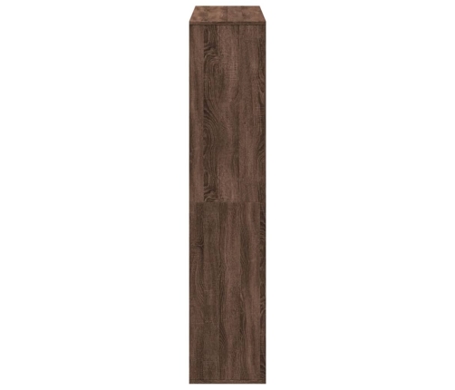 Estantería madera de ingeniería marrón roble 100x33x156,5 cm