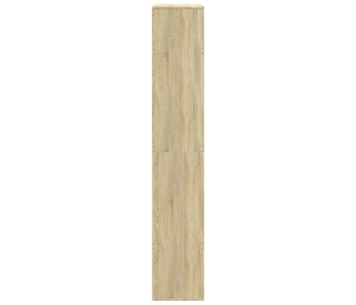 Estantería de madera de ingeniería roble Sonoma 100x33x187,5 cm