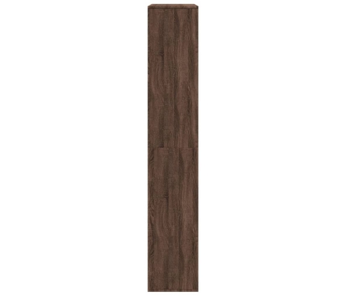 Estantería de madera de ingeniería marrón roble 100x33x187,5 cm