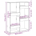 Estantería de madera de ingeniería roble Sonoma 100x33x135 cm