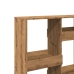 Estantería de madera de ingeniería roble artisan 100x33x135 cm