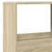 Estantería de madera de ingeniería roble Sonoma 100x33x155,5 cm