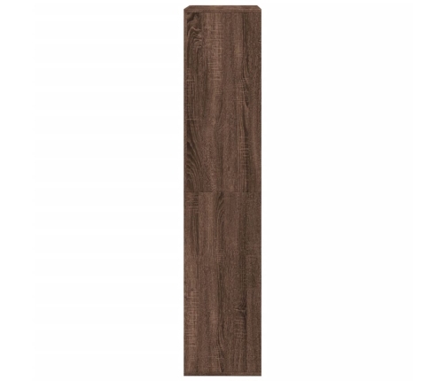 Estantería de madera de ingeniería marrón roble 100x33x155,5 cm