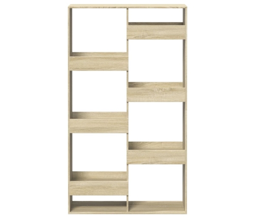Estantería de madera de ingeniería roble Sonoma 100x33x175 cm