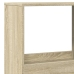 Estantería de madera de ingeniería roble Sonoma 100x33x175 cm