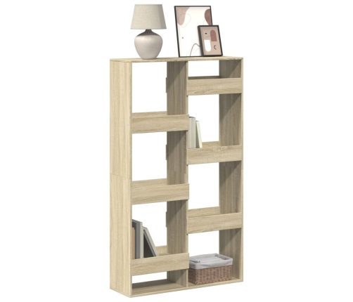 Estantería de madera de ingeniería roble Sonoma 100x33x175 cm
