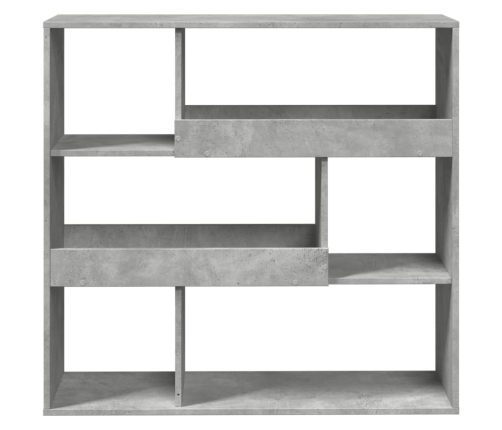 Separador de ambientes madera gris hormigón 100x33x94,5 cm