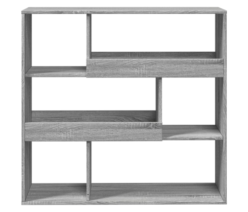 Separador de ambientes madera gris Sonoma 100x33x94,5 cm