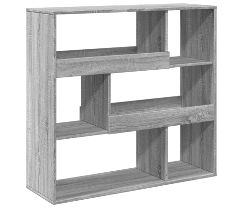 Separador de ambientes madera gris Sonoma 100x33x94,5 cm