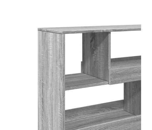 Separador de ambientes madera gris Sonoma 100x33x94,5 cm