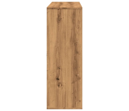 Estantería de madera de ingeniería roble artisian 100x33x94,5cm